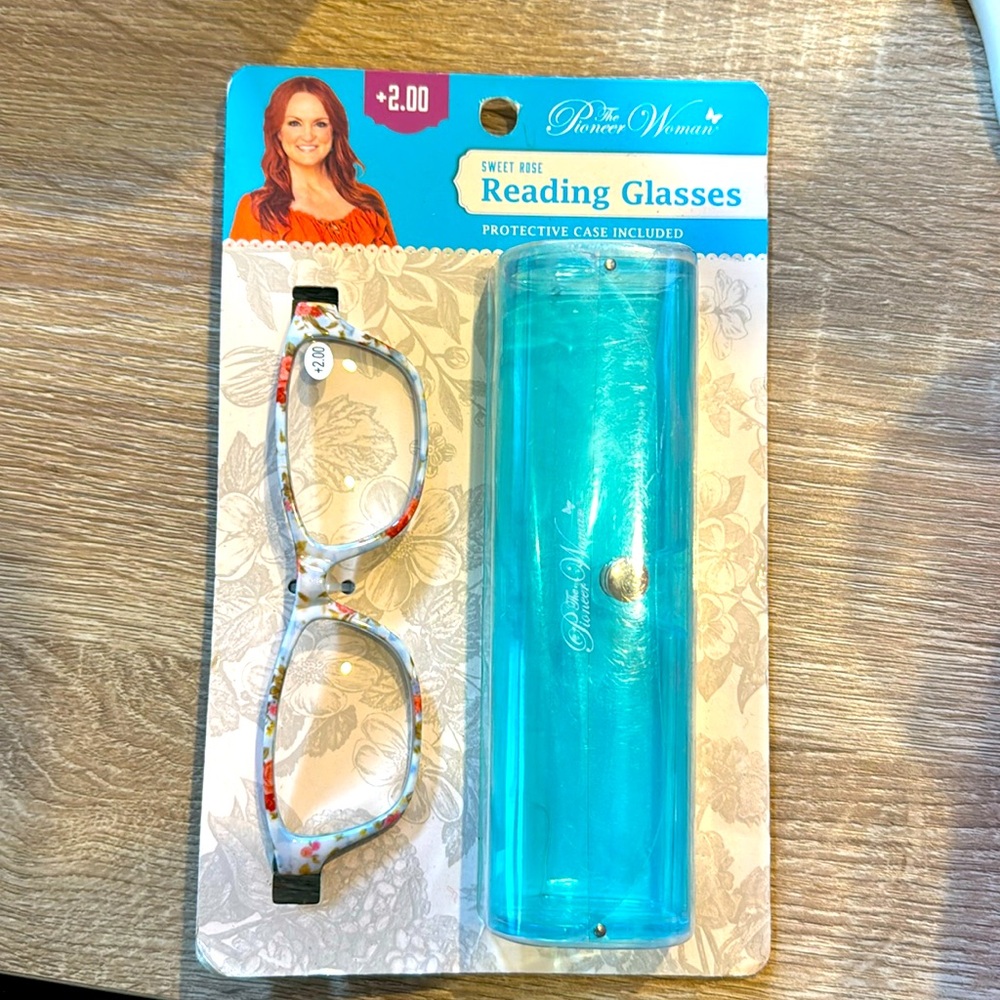 Reading glasses +2.00